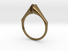 Load image into Gallery viewer, Swept Away: Solitaire Gap 3d printed