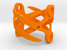 Load image into Gallery viewer, Sapphic: ScissorRing size 8 3d printed