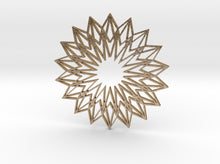 Load image into Gallery viewer, Arabesque: Sunflower 3d printed