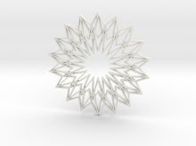 Load image into Gallery viewer, Arabesque: Sunflower 3d printed