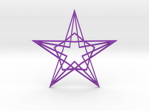 Arabesque: Star 3d printed