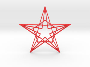 Arabesque: Star 3d printed