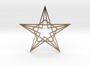 Arabesque: Star 3d printed