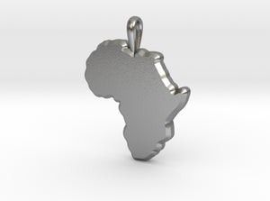 Mapa Mudo de Africa 3d printed