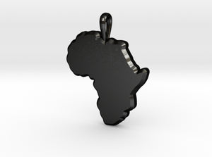 Mapa Mudo de Africa 3d printed
