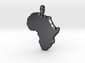 Mapa Mudo de Africa 3d printed