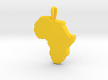Load image into Gallery viewer, Mapa Mudo de Africa 3d printed