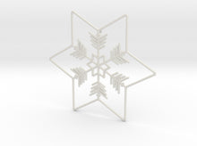 Load image into Gallery viewer, Snowflakes Series II: No. 1 3d printed