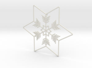 Snowflakes Series II: No. 1 3d printed