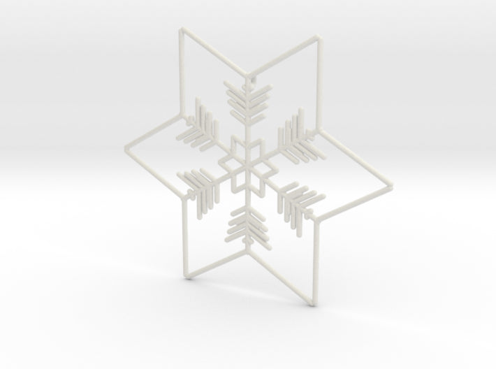 Snowflakes Series II: No. 1 3d printed