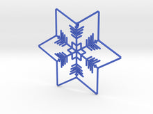 Load image into Gallery viewer, Snowflakes Series II: No. 1 3d printed