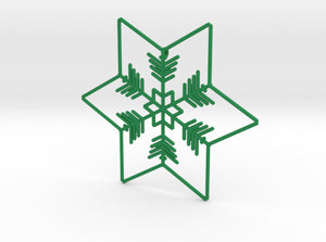 Snowflakes Series II: No. 1 3d printed