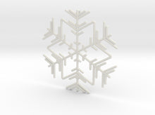 Load image into Gallery viewer, Snowflakes Series II: No. 3 3d printed