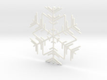 Load image into Gallery viewer, Snowflakes Series II: No. 3 3d printed