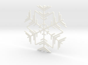 Snowflakes Series II: No. 3 3d printed