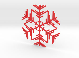 Snowflakes Series II: No. 3 3d printed