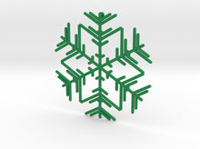 Load image into Gallery viewer, Snowflakes Series II: No. 3 3d printed
