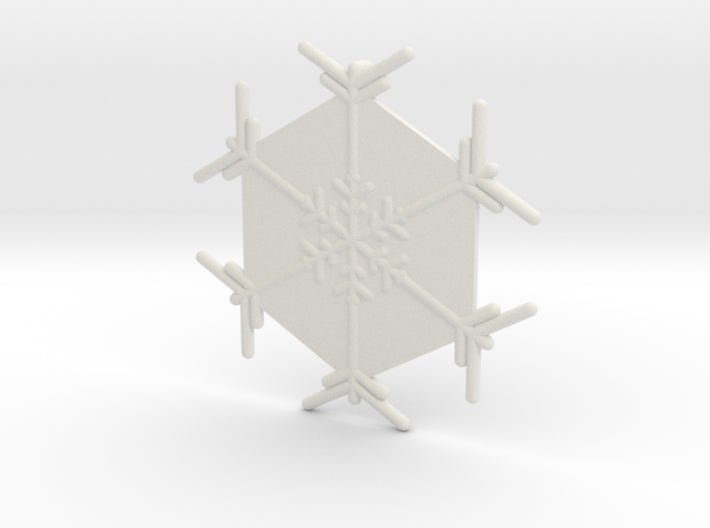 Snowflakes Series II: No. 5 3d printed