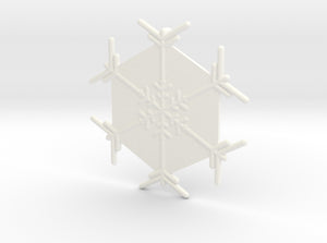 Snowflakes Series II: No. 5 3d printed