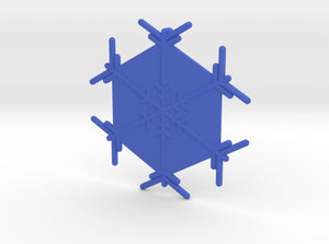 Snowflakes Series II: No. 5 3d printed