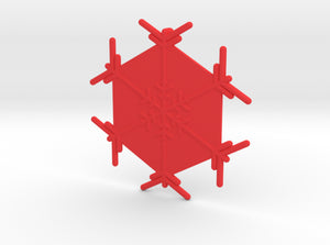 Snowflakes Series II: No. 5 3d printed