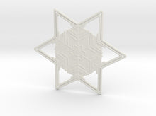 Load image into Gallery viewer, Snowflakes Series II: No. 6 3d printed