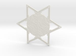 Snowflakes Series II: No. 6 3d printed