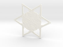 Load image into Gallery viewer, Snowflakes Series II: No. 6 3d printed