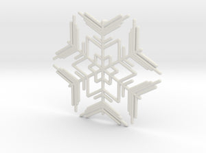 Snowflakes Series II: No. 7 3d printed