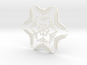 Snowflakes Series II: No. 7 3d printed