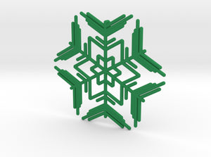 Snowflakes Series II: No. 7 3d printed