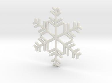 Snowflakes Series II: No. 8 3d printed