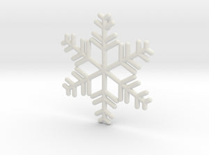 Snowflakes Series II: No. 8 3d printed