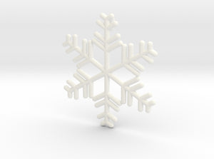 Snowflakes Series II: No. 8 3d printed