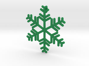 Snowflakes Series II: No. 8 3d printed