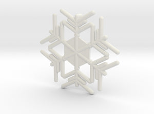 Snowflakes Series II: No. 9 3d printed