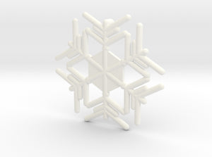 Snowflakes Series II: No. 9 3d printed