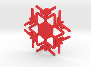 Snowflakes Series II: No. 9 3d printed