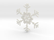 Load image into Gallery viewer, Snowflakes Series II: No. 10 3d printed