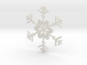 Snowflakes Series II: No. 10 3d printed