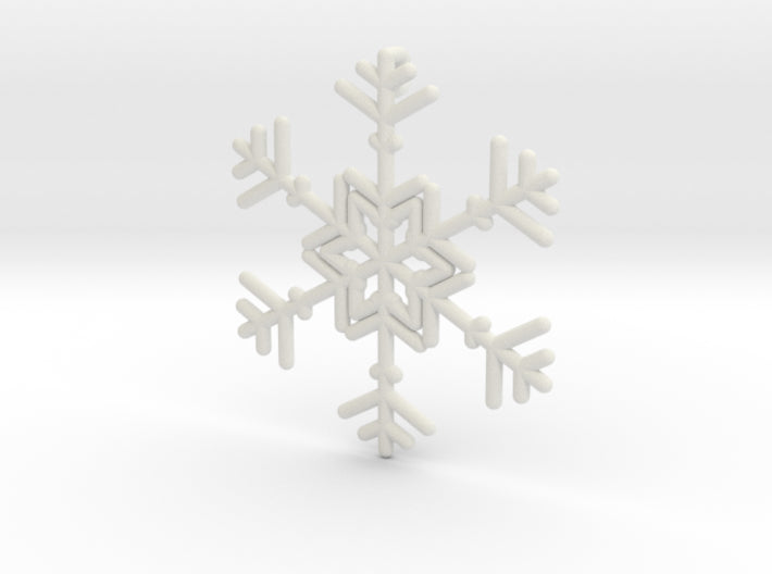 Snowflakes Series II: No. 10 3d printed