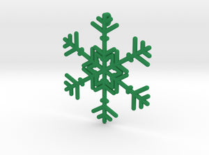 Snowflakes Series II: No. 10 3d printed