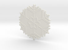 Load image into Gallery viewer, Snowflakes Series II: No. 11 3d printed