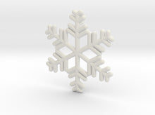 Load image into Gallery viewer, Snowflakes Series II: No. 12 3d printed