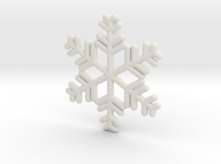 Snowflakes Series II: No. 12 3d printed