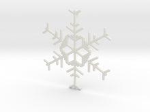 Load image into Gallery viewer, Snowflakes Series I: No. 1 3d printed