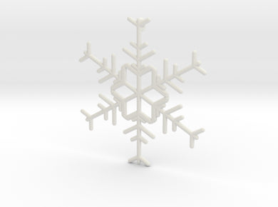 Snowflakes Series I: No. 1 3d printed