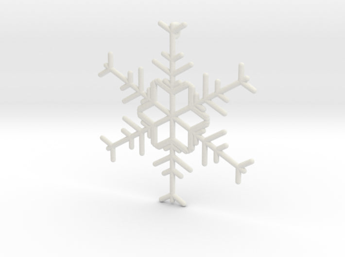 Snowflakes Series I: No. 1 3d printed