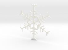 Load image into Gallery viewer, Snowflakes Series I: No. 1 3d printed