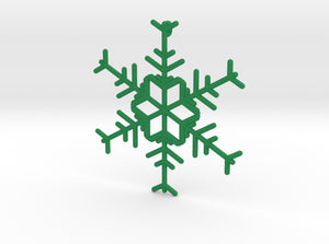 Snowflakes Series I: No. 1 3d printed